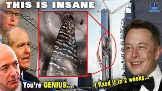 SpaceX fixed & upgraded 230 Feet Rocket in a major accident in just 2 weeks Shocking the others...