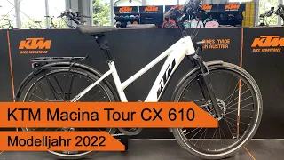 KTM Macina Tour CX 610 - Modelljahr 2022