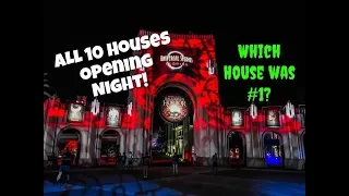 HHN - All Houses Reviewed | Halloween Horror Nights 2018