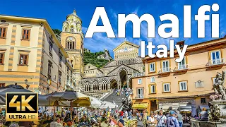 Amalfi, Italy Walking Tour (4k Ultra HD 60fps) – With Captions