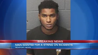 Police: Man wanted after 'brutal assault' of 83-year-old man in Newport News, kidnapping of woman