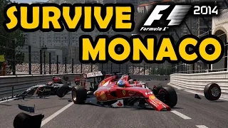 SURVIVE MONACO -  Realistic Damage F1 2014