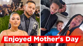 Stephen Curry Celebrates His Pregnant Wife Ayesha On Last Mother's Day As Family Of Five