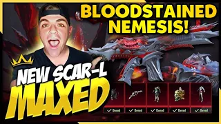 BLOODSTAINED NEMESIS ULTIMATE SCAR-L Crate Opening! New On Hit Effect! PUBG Mobile