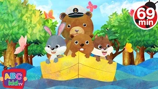 Row Row Row Your Boat (2D) | +More Nursery Rhymes & Kids Songs - CoCoMelon