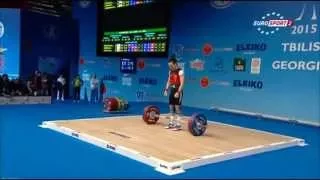 2015 European Weightlifting Championships Women's 53 kg  Тяжелая атлетика Чемпионат Европы