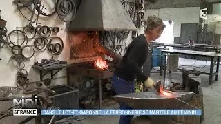 MADE IN FRANCE : Dans le Lot-et-Garonne, la ferronnerie se martèle au féminin