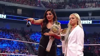 Sonya Deville & Chelsea Green interrupt celebration | SmackDown April 14, 2022 WWE