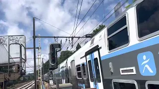 RER C - Z20502 01A Départ Viroflay Rive Gauche Avec Klaxons