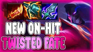 TWISTED FATE ON-HIT IS THE WAY TO GO | Twisted Fate Guide S14 - League Of Legends