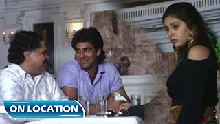 Suhaag (1994) On Location | Akshay Kumar | Tiku Talsania | Flashback Video