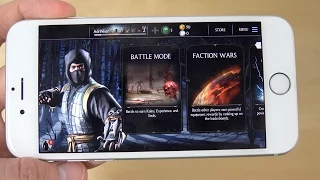 Mortal Kombat X iPhone 6 Gameplay! (4K)