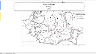 Râuri și orașe - România - Joc geografie