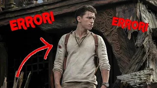 MEGLIO IL GIOCO!!! 100 ERRORI STUPIDI in "Uncharted" (TOM HOLLAND MA CHE FAI?)