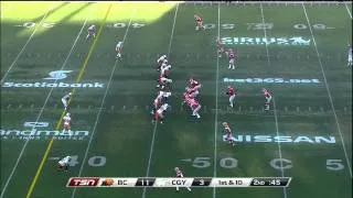 CFL Recap: B.C. 32, Calgary 19 - September 17, 2011