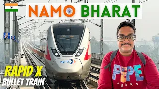 Namo Bharat Train Journey 🇮🇳 | India's First RapidX Train | Delhi - Meerut RRTS !