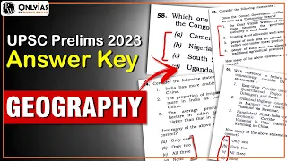 UPSC Prelims 2023 | Geography Paper Analysis | UPSC Prelims 2023 | PWOnlyIAS