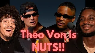 Theo Von being Theo Von with Rappers Reaction