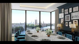 Penthouse with views over river Thames and London Bridge