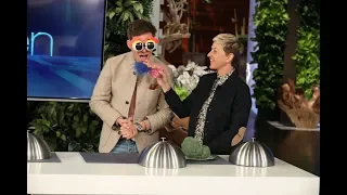 Eddie Redmayne Licks a Troll Doll to Win a Big Prize for the Audience