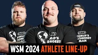 The 30 Athletes Competing at The World's Strongest Man 2024