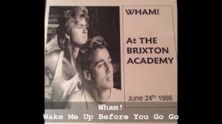 wham! - Wake Me Up Before You Go Go! ( Live )