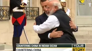 India turns to France and US to counter China's influence in the Indian Ocean