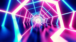 Disco Lights Effect on Screen Fast😃Party Club Neon Video Tunnel