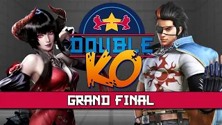 [Tekken 7] Grand Final - K-Wiss (W) [Hwoarang] vs Kirakira [Eliza] @ DoubleKO #3