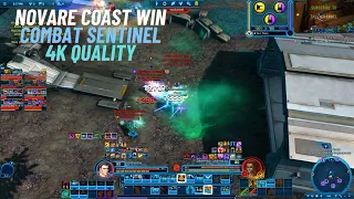 SWTOR PVP Novare Coast Win Combat Sentinel 2 Tanks on the other team wow