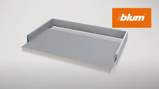 Assembly of MERIVOBOX for drawers in heights N, M, K | Blum