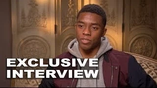 Get on Up: Chadwick Boseman "James Brown" On Set Movie Interview Part 1 of 2 | ScreenSlam