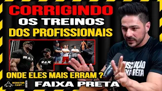 CORRIGINDO OS TREINOS DO EDU CORREA, RAMON DINO, BOFF E OUTROS ! | MUSCULAÇÃO FAIXA PRETA