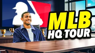 Touring MLB Headquarters in NYC w/ Julio Rodriguez