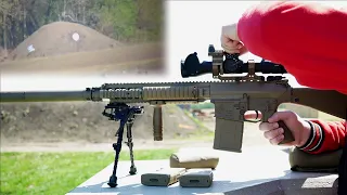 REAL M110 SASS Sniper Rifle to 1,000 Yards!
