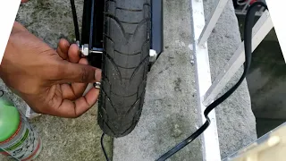 Installing Tire Slime