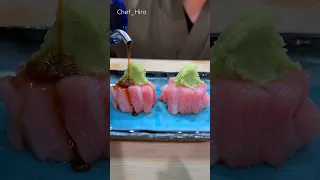 🇯🇵 Otoro and Wasabi Sushi🍣 #shorts