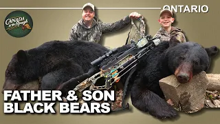 A Son's First Black Bear Hunting Adventure | Canada in the Rough