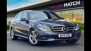 Used 2014 Mercedes-Benz E Class 2.1 E220 CDI SE at Chester | Motor Match Used Cars for Sale