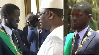 Arrivée du cortège du Président Bassirou Diomaye Diakhar Faye au Palais de la République