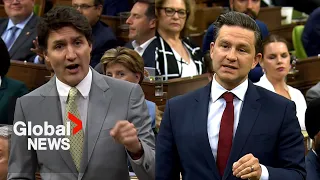 Trudeau says Poilievre’s “lack of ambition” as housing minister to blame for current crisis