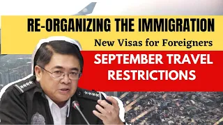 New Immigration Law Approved in the House| Travel Restrictions | New 9a visa types|Bayanihan Flights
