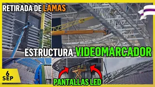 💥 ¡ÚLTIMAS NOVEDADES! ⚠️ OBRAS del SANTIAGO BERNABÉU [6 Septiembre 2023]