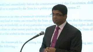 Fijian Attorney General Aiyaz Sayed-Khaiyum addresses CPA Congress 2013, part 3 of 9.