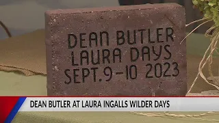 Dean Butler visits Laura Ingalls Wilder Days in Pepin