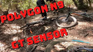 Polygon siskiu N9 2019, GT sensor comp 2021, puños, sillines y pedales