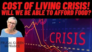 Cost Of Living Crisis! Will We Be Able To Afford Food? #frugal #crisis #food #costofliving