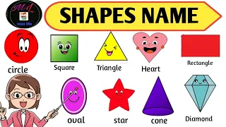 Shapes name|shapes for kids|2D shapes|basic shapes|geometric shapes |Mini Life