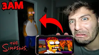 DO NOT WATCH SCARY SIMPSONS VIDEOS AT 3AM OR HOMER.EXE WILL APPEAR! | HOMER.EXE CAME TO MY HOUSE!!