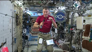 Italian Space Station Veteran Discusses Life in Space with Italian Media